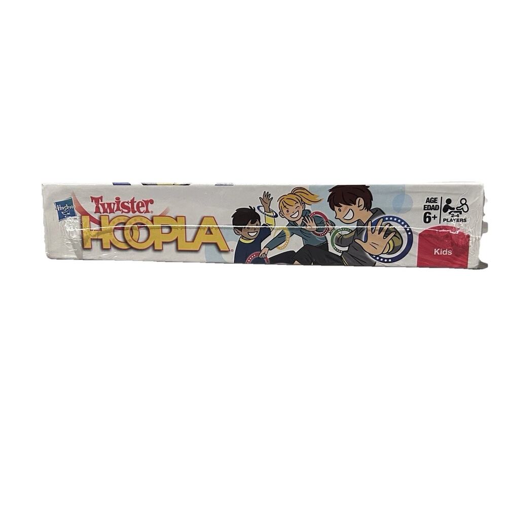 Twister Hoopla Game Hasbro Kids Board Skills Action 5 Games Factory Sealed New - Picture 3 of 6